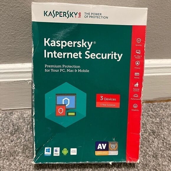 KASPERSKY INTERNET SECURITY 3 DEVICES - Picture 1 of 8
